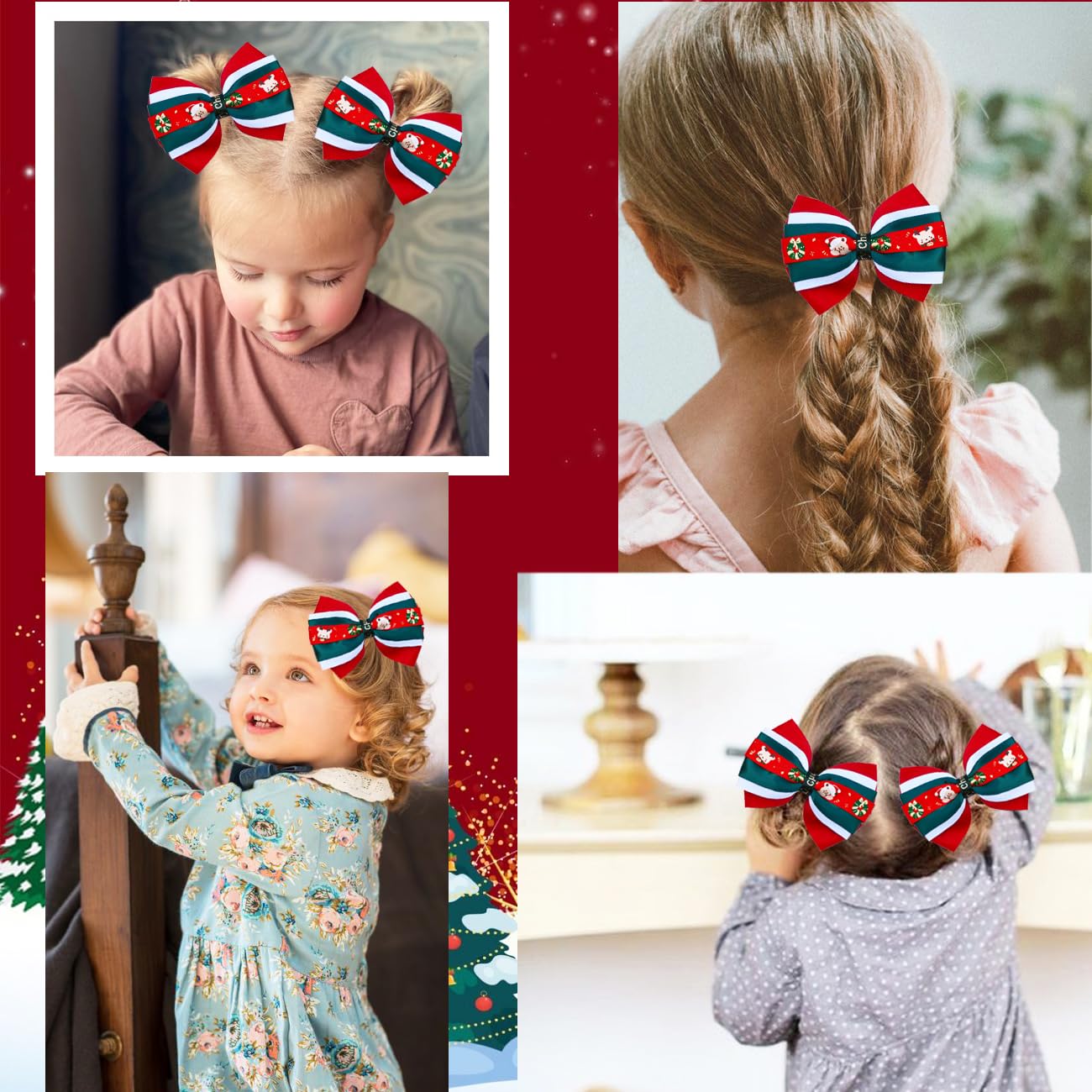 JUCCPUL Christmas bow packaging demonstrates gift-ready presentation