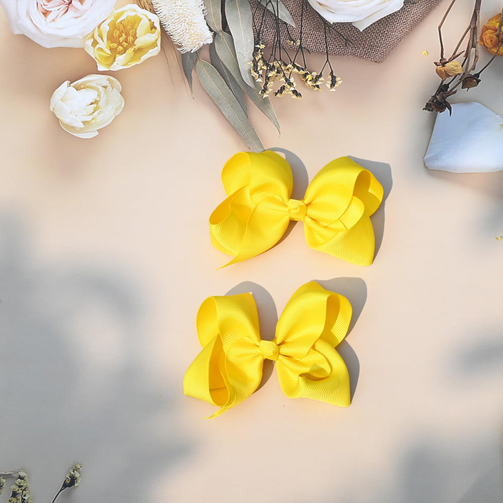 JUCCPUL gift-ready yellow bows make a delightful present.