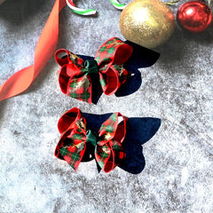 JUCCPUL grosgrain bow with alligator clip secures easy daily wear