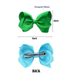 JUCCPUL grosgrain ribbon bows offer durable, polished accessory for everyday wear.