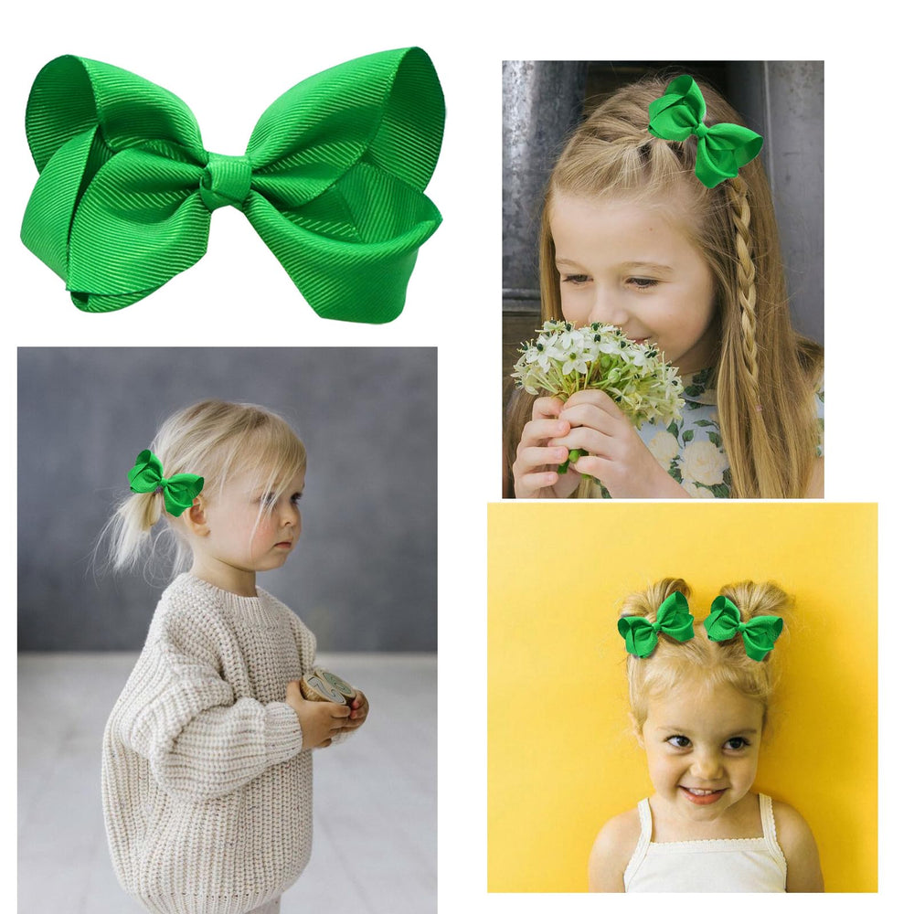 JUCCPUL toddler girl clips keep hair away from faces during play.