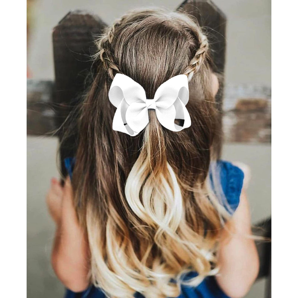 JUCCPUL white bow displayed with packaging for gifting ideas.