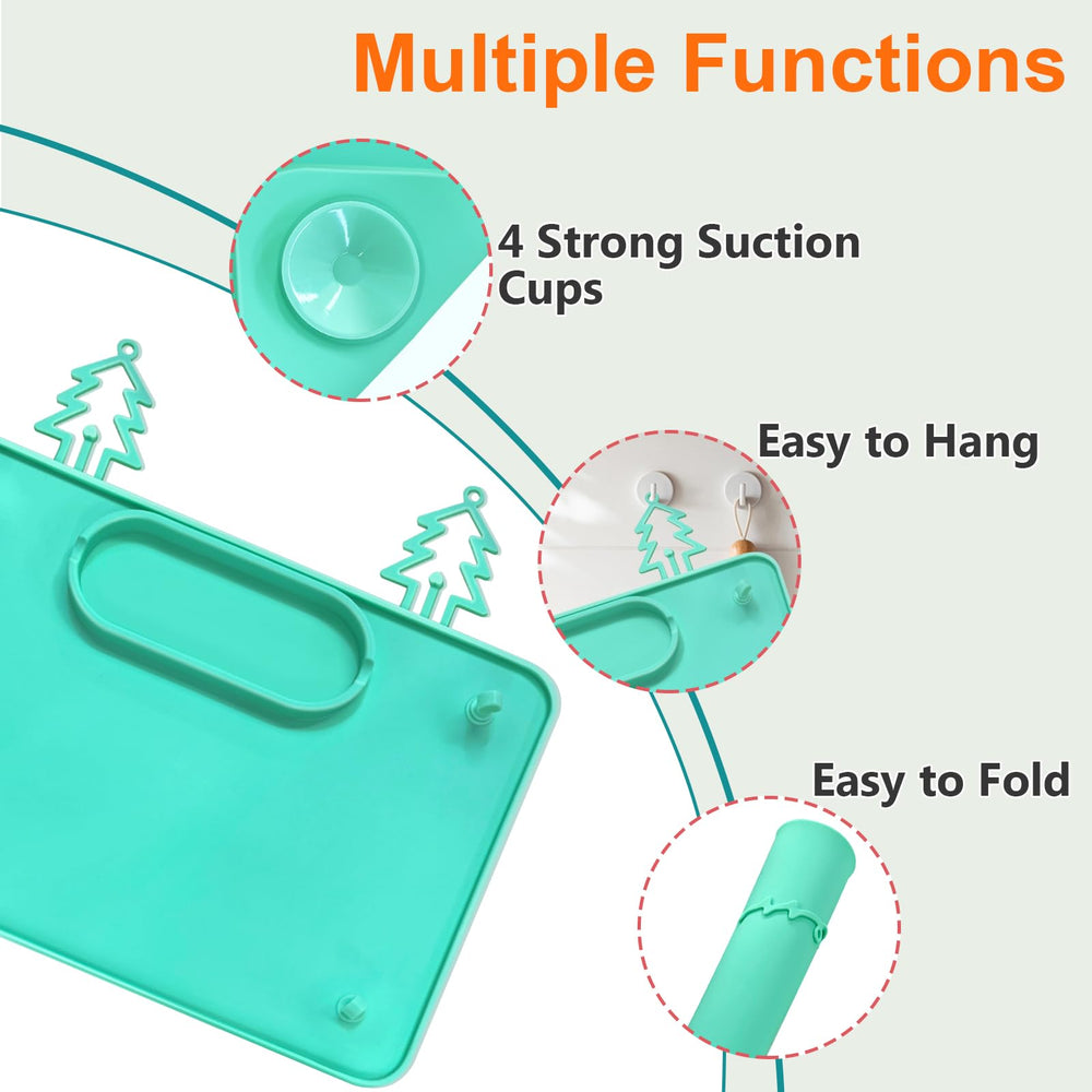 JUEJIAZKIY baby placemat prevents dropped cutlery during meals