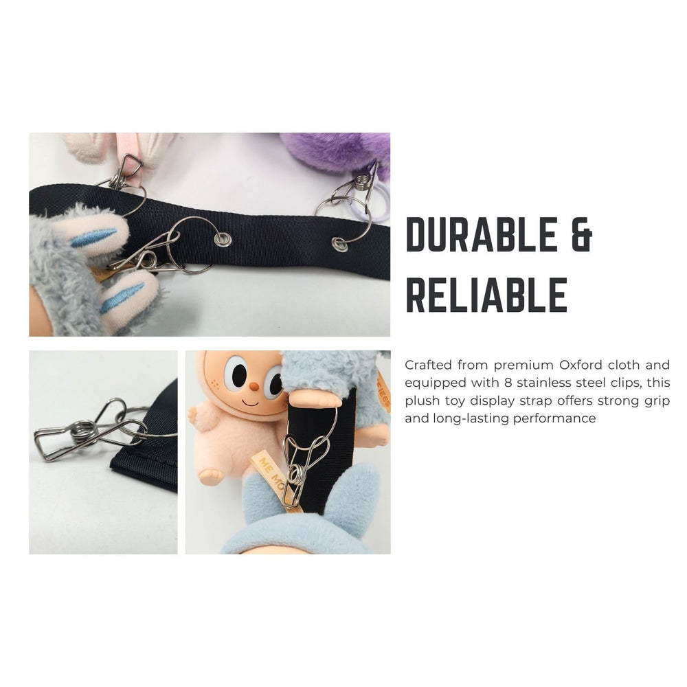 Juglok wall-mounted display strap ideal for compact dorm rooms.