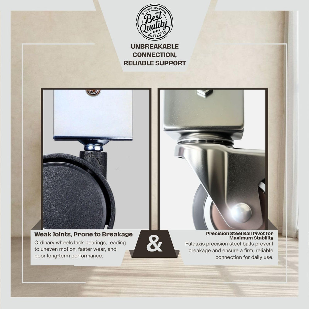 Juglok stainless steel brackets close-up highlight rust-resistant chrome finish