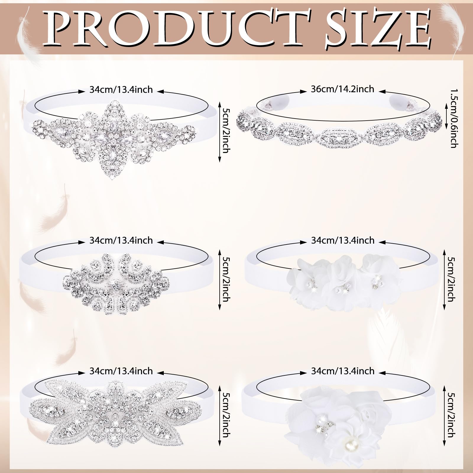 Juinte chiffon lace headband close-up shows soft fabric for gentle wear.