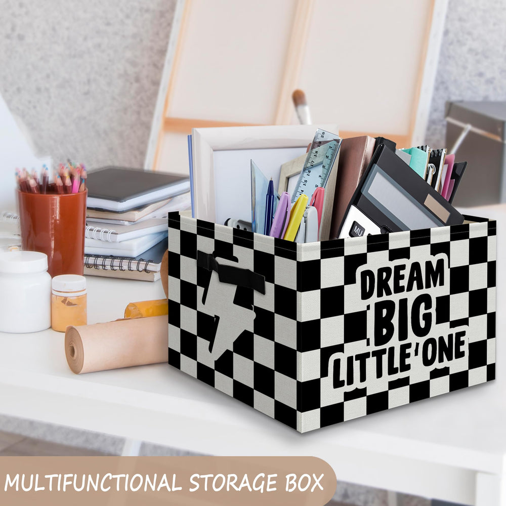 JUIOEIU Dream Big Little One bin handles for easy carrying
