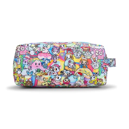JuJuBe Be Dapper front view with tokidoki print for stylish carry-on organization.