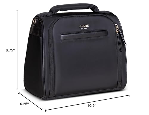JuJuBe insulated bottle bag daycare-ready design for organized meals