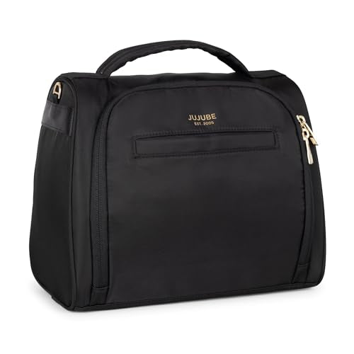 JuJuBe insulated bottle bag interior showing spacious space for bottles and snacks