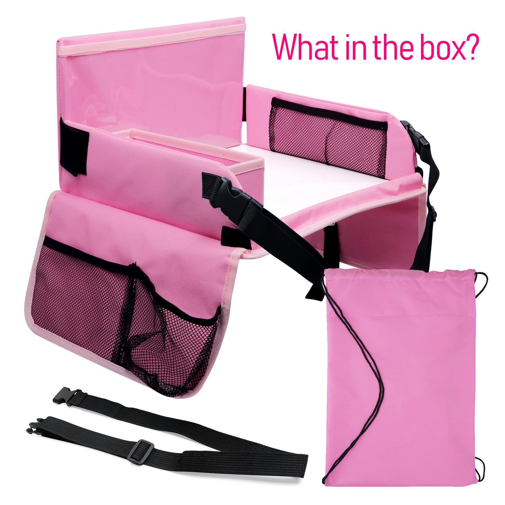 Julaiwy travel tray road-trip essentials supports drawings and tablet viewing