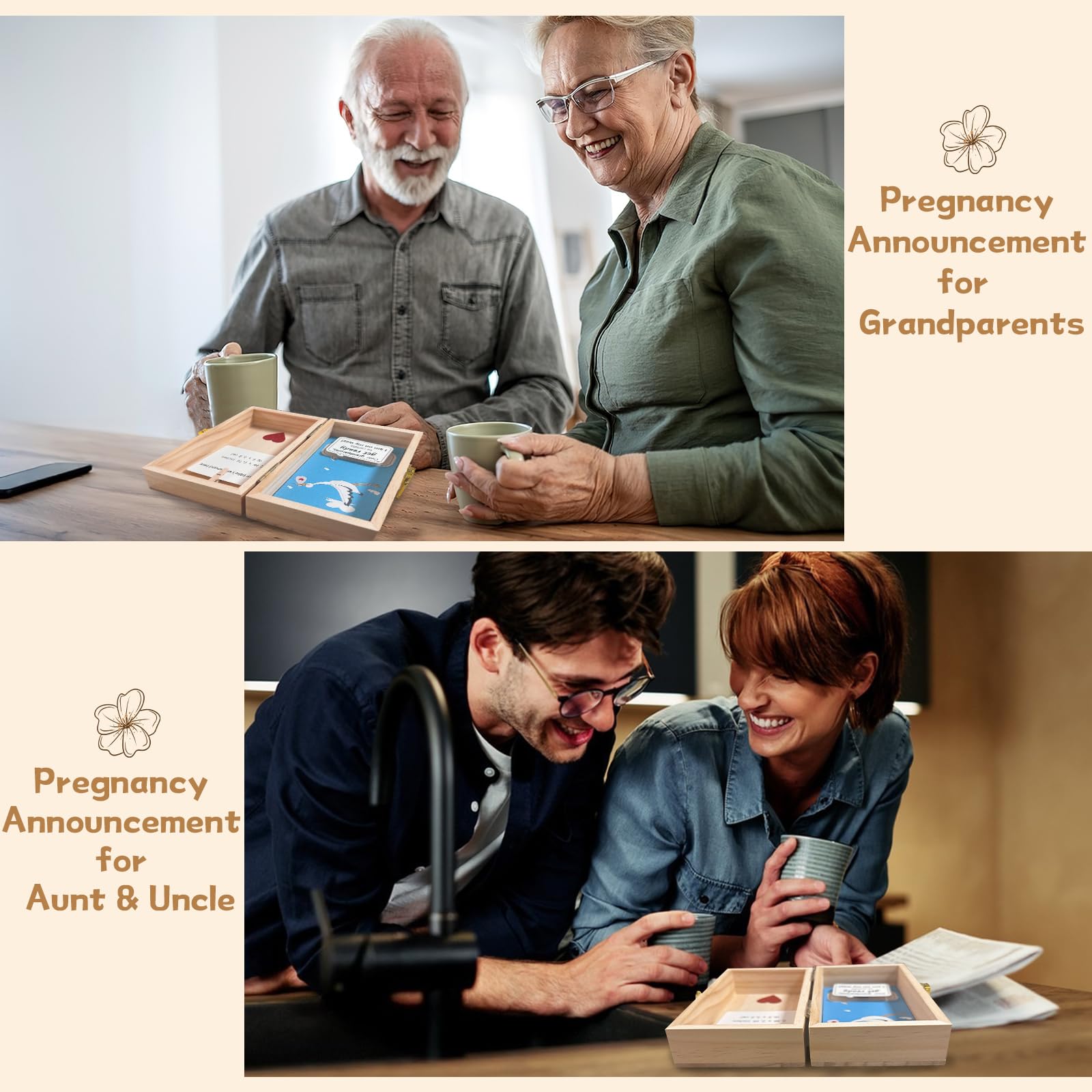JULEASEL keepsake memory display captures the moment for future reminiscing.