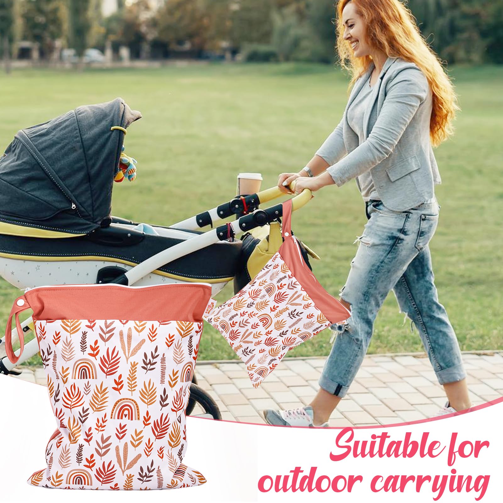 JuleLyn wet bag anti-abrasion and rust-proof zippers for long-lasting use.