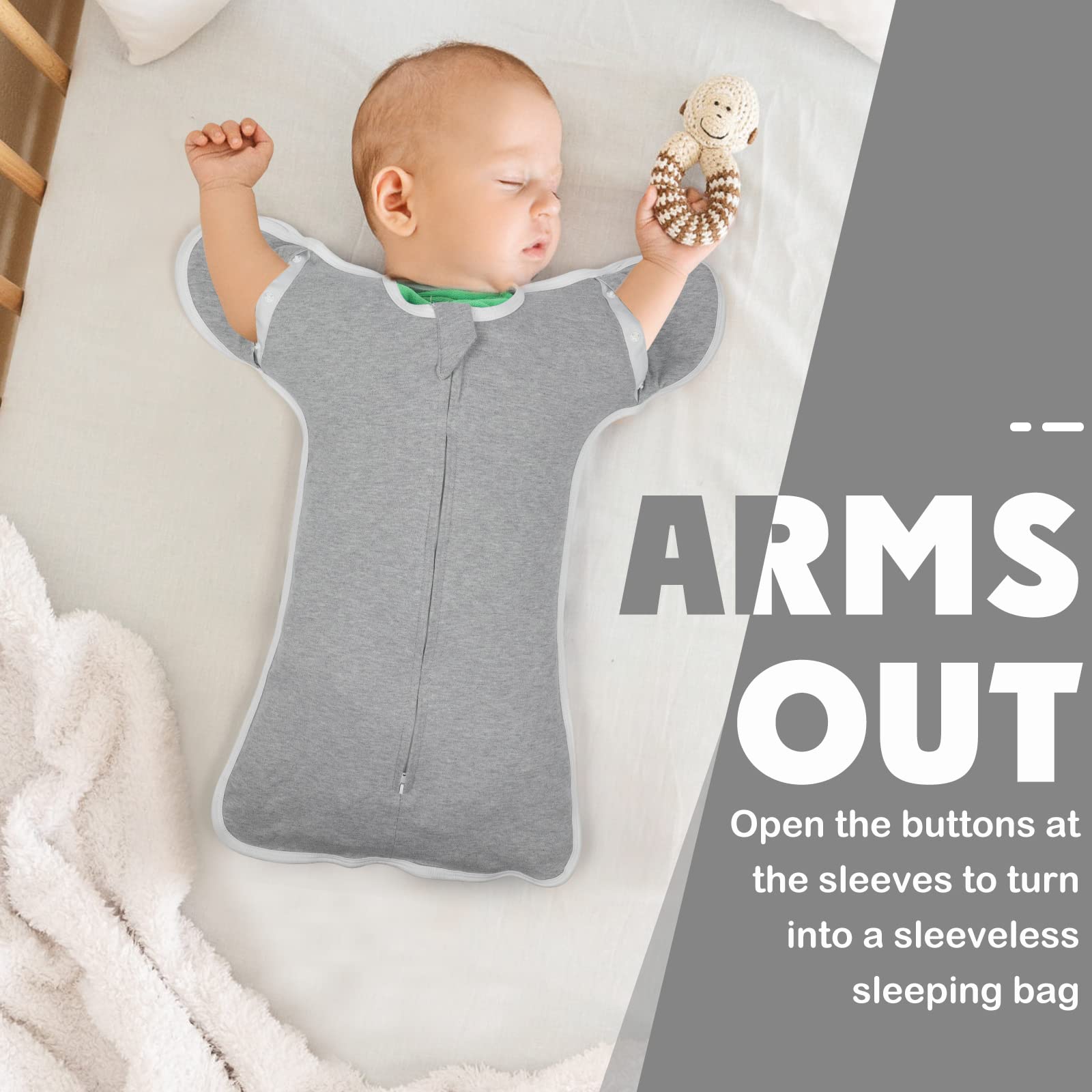 JULYFIRE 100% cotton fabric close-up highlighting soft, breathable baby skin touch.