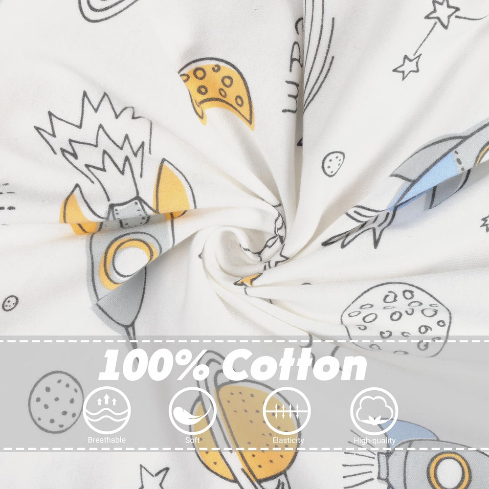 JULYFIRE arm-in-out transition sleeve with snaps supports growing baby movements
