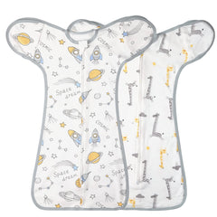 JULYFIRE transition swaddle zipper closeup highlights quick diaper changes while baby stays cozy