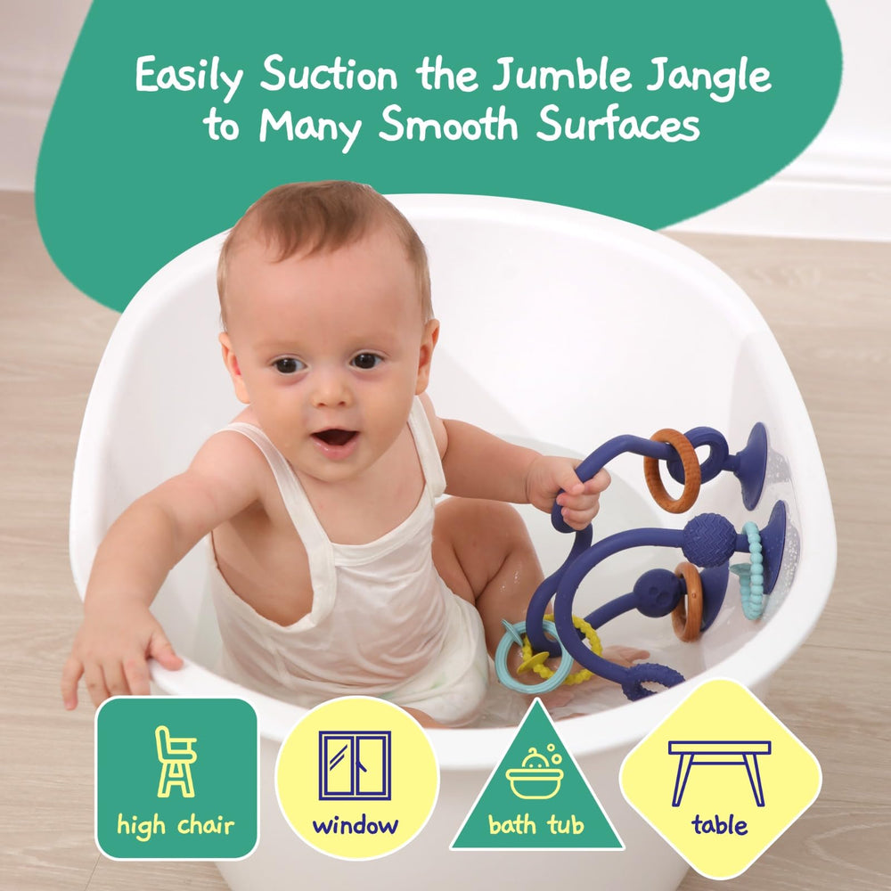Jumble Jangle is dishwasher-safe for easy cleaning.