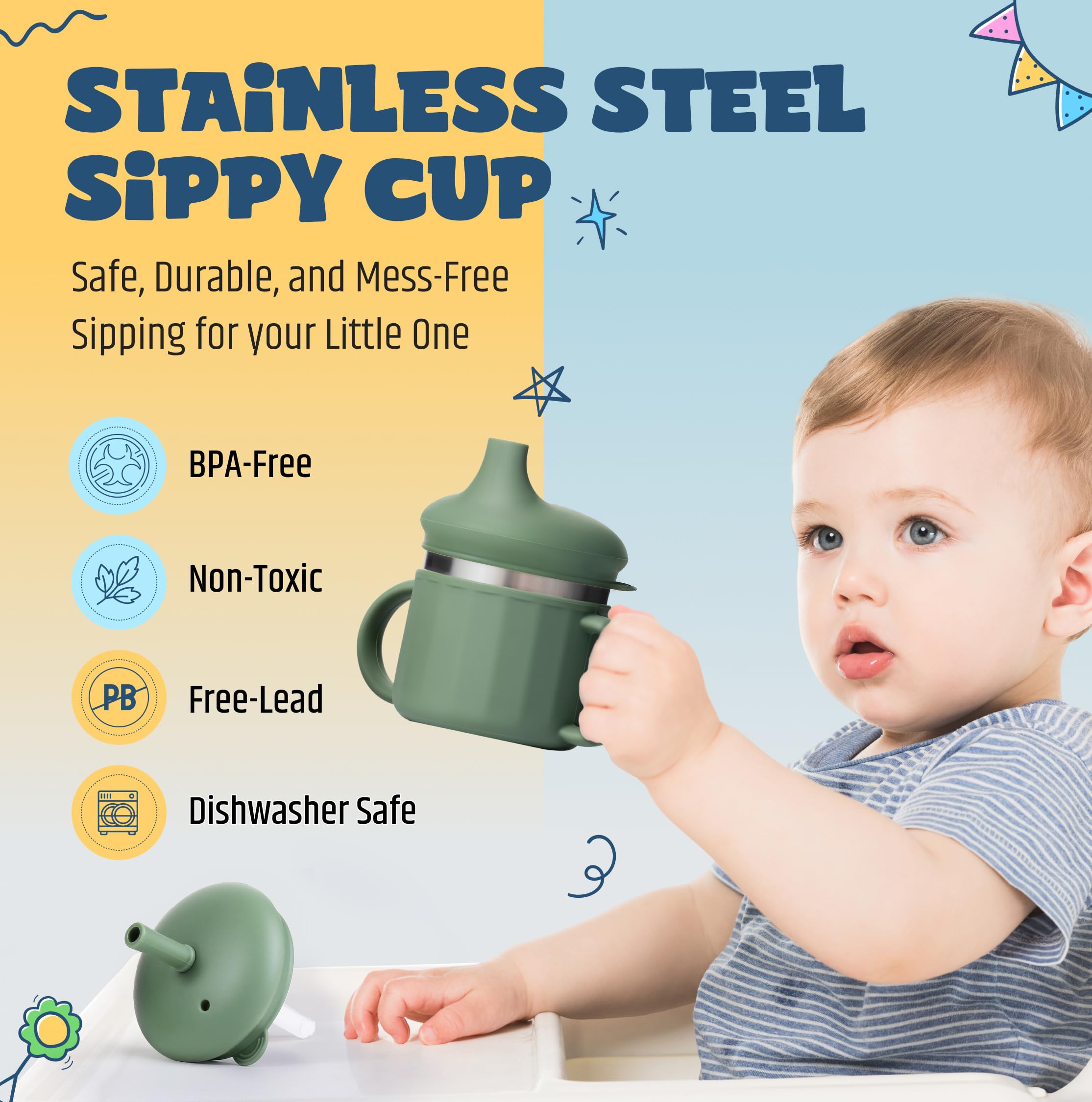 Jumble Dream transition-stage cup highlights growth from sippy to open cup