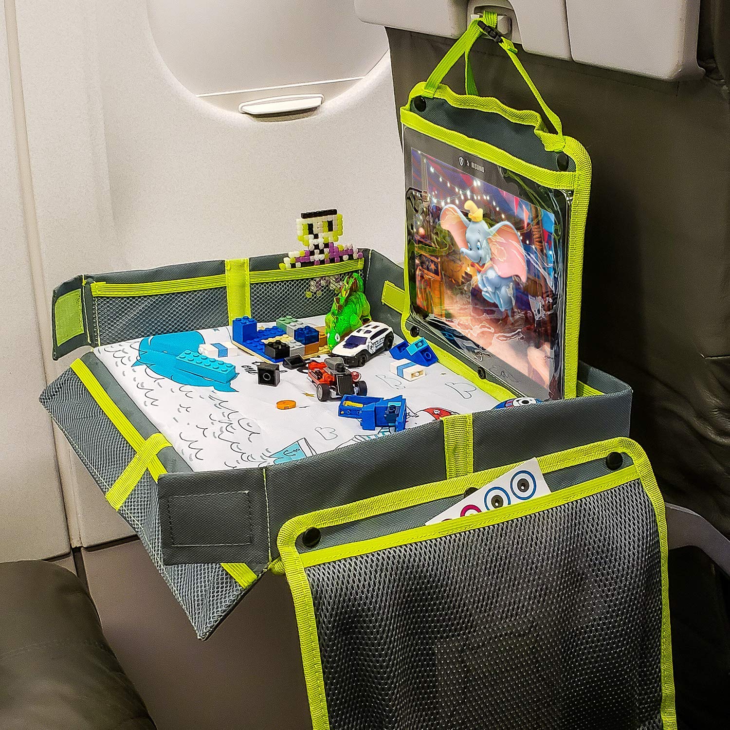 Jumbo Ears Origami travel tray durable and sturdy for busy toddlers