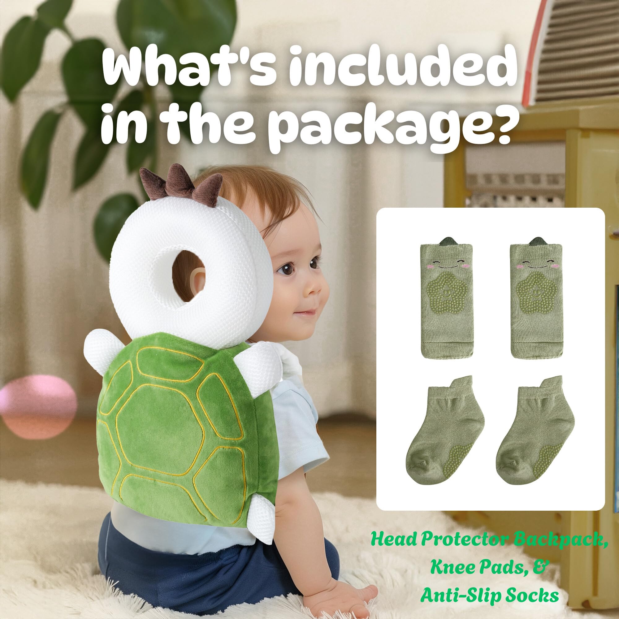 JumiLux head protector adjustable strap close-up for snug fit during movement