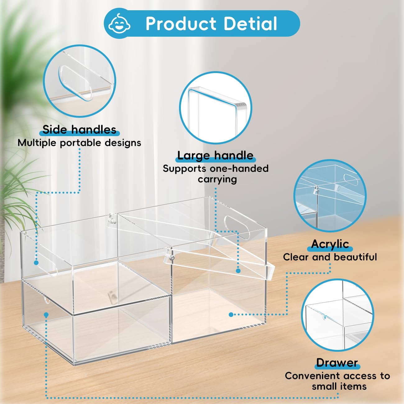 Jumyee diaper caddy with diapers in main compartment demonstrates large capacity design.