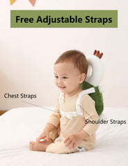 JunNeng adjustable plush straps keep baby comfortable and from slipping