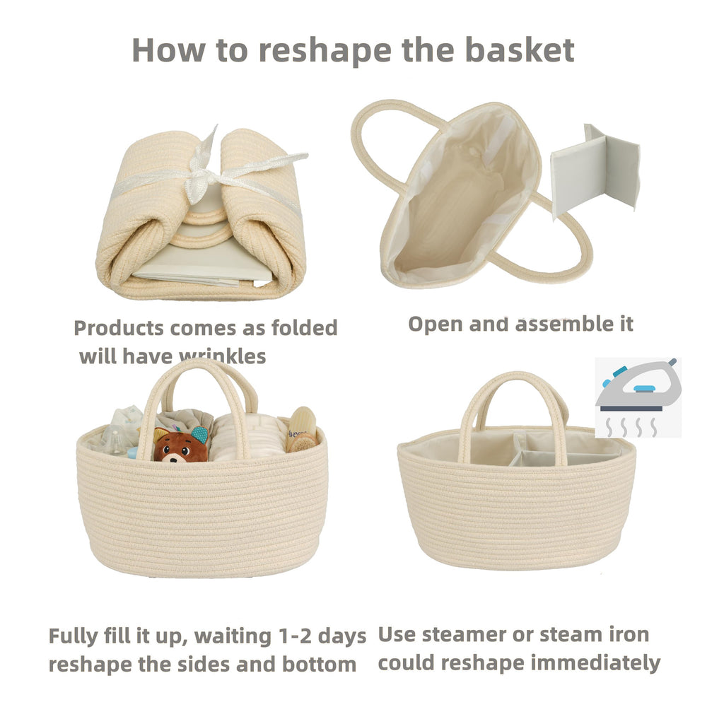 JUNBOLE baby shower gift basket makes a thoughtful registry addition.