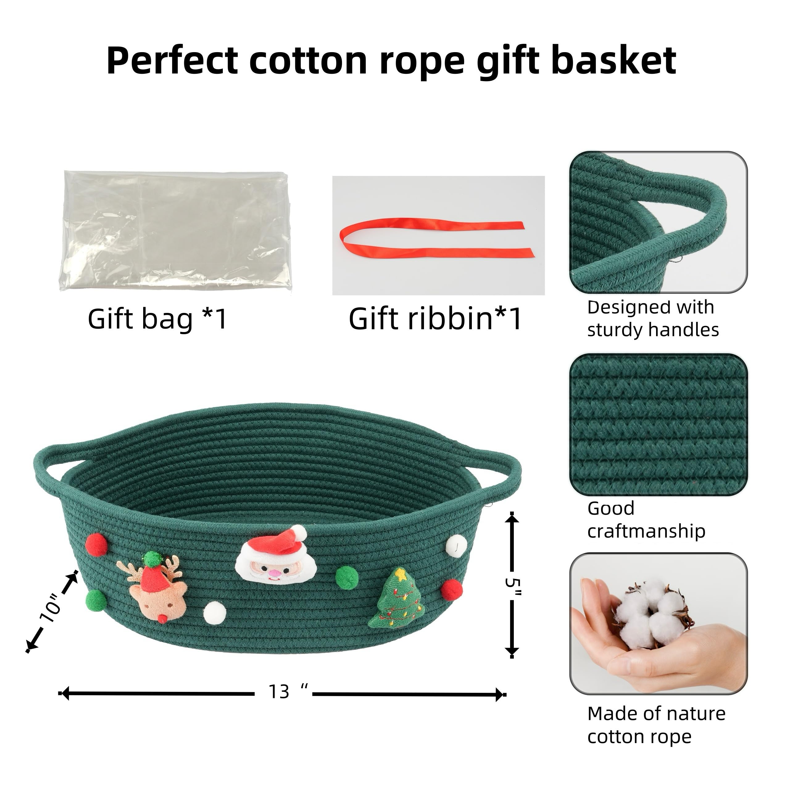 JUNBOLE gift bag with ribbon showing ready-to-gift presentation
