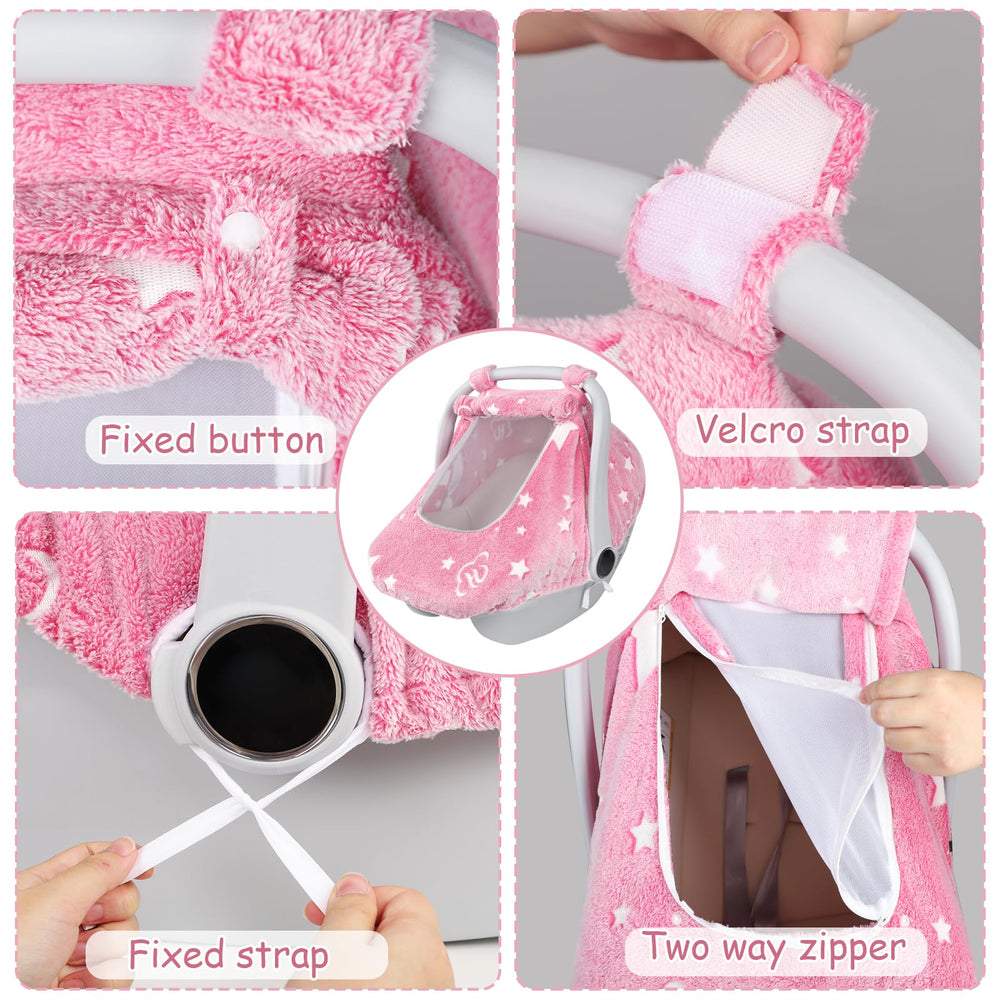 Jundetye 360° protection car seat cover for indoor and outdoor use.
