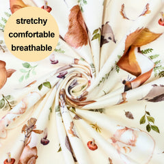 Jundetye envelope-closure cover avoids zipper contact for gentle touch on baby skin.