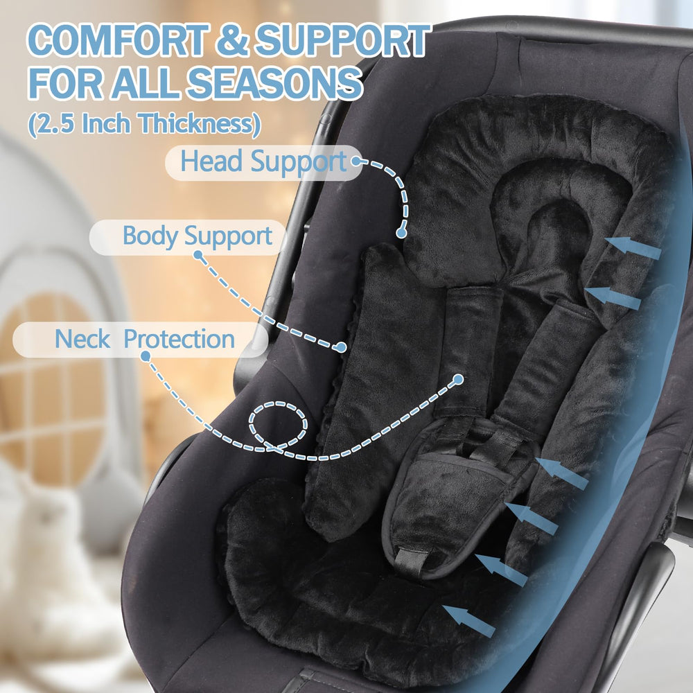 Jundetye buckle protective pad shields the abdomen from buckle contact
