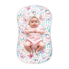 Jundetye butterfly-pattern lounger cover adds cheerful design and gentle skin-friendly comfort.