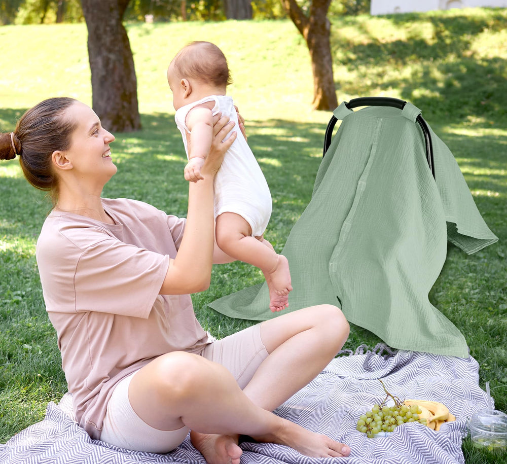 Jundetye car seat cover green – machine washable for simple cleanup