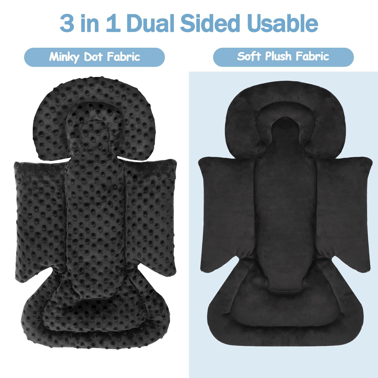 Jundetye head support demonstrates gentle head control during travel