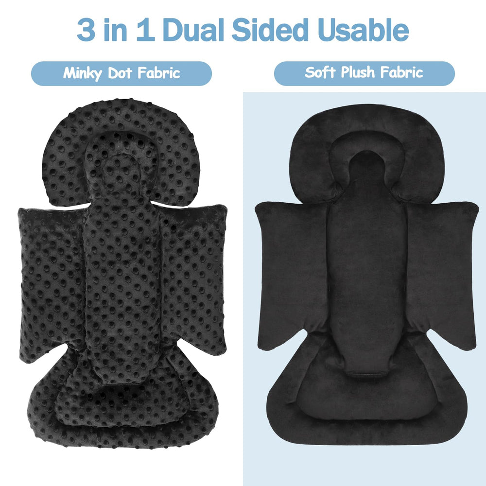 Jundetye head support demonstrates gentle head control during travel