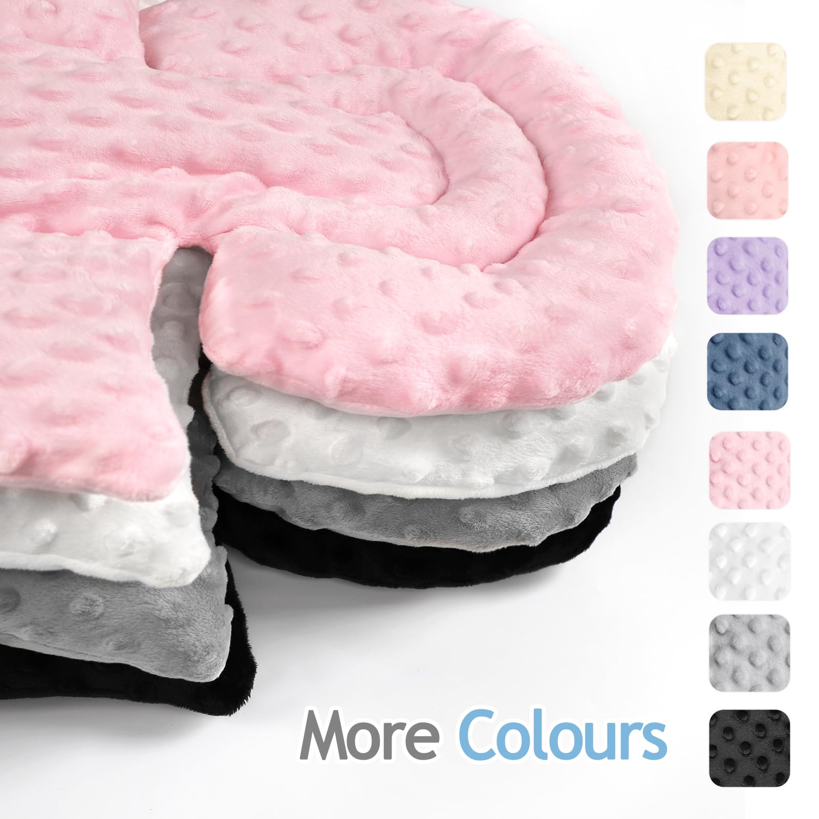 Jundetye double-sided plush fabric for versatile comfort