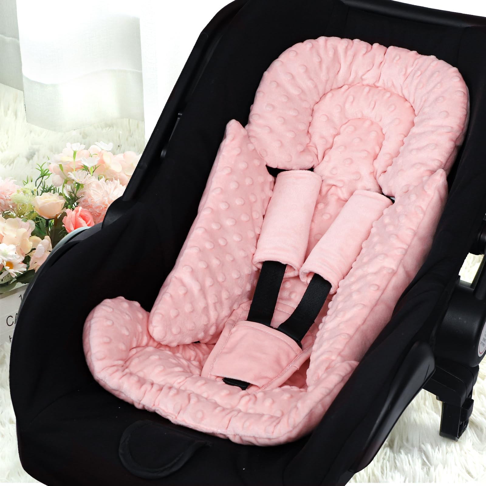 Jundetye double-sided plush fabric emphasizes soft comfort and easy care