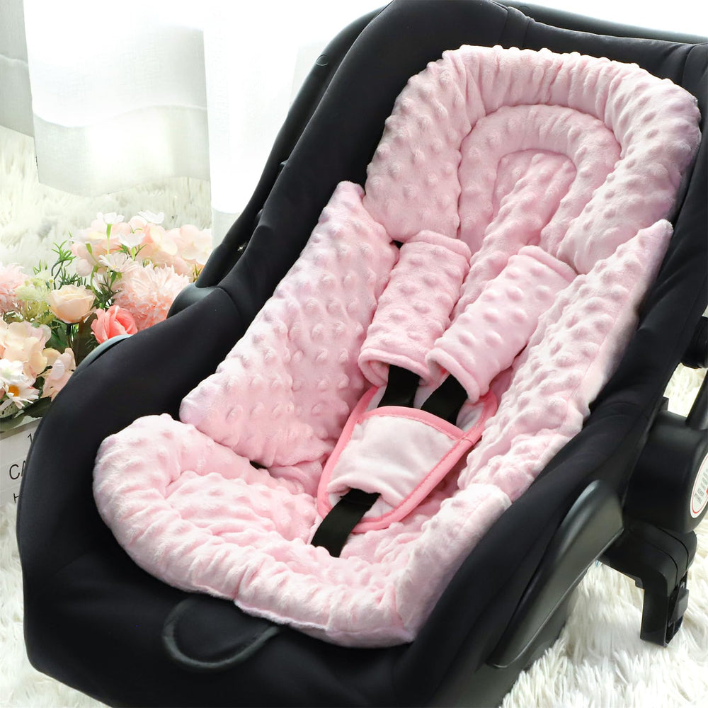 Jundetye double-sided plush pillow pink offers versatile softness and support