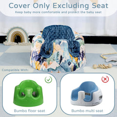 Jundetye Easy-Install Bumbo Cover fits securely and simplifies changes.