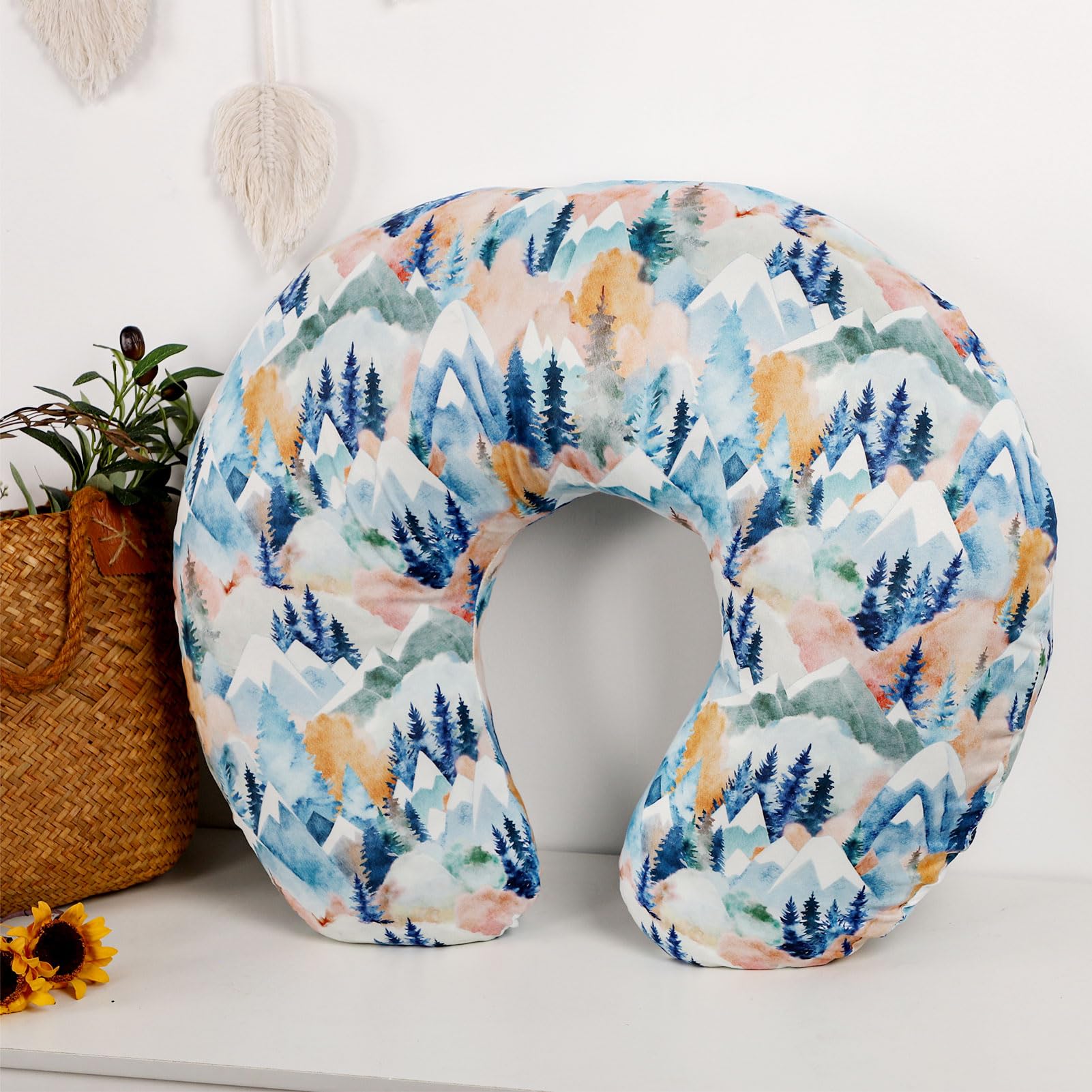 Jundetye forest design adds a charming touch to your nursery decor.