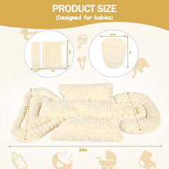 Jundetye head support keeps baby’s head and neck stable while riding.