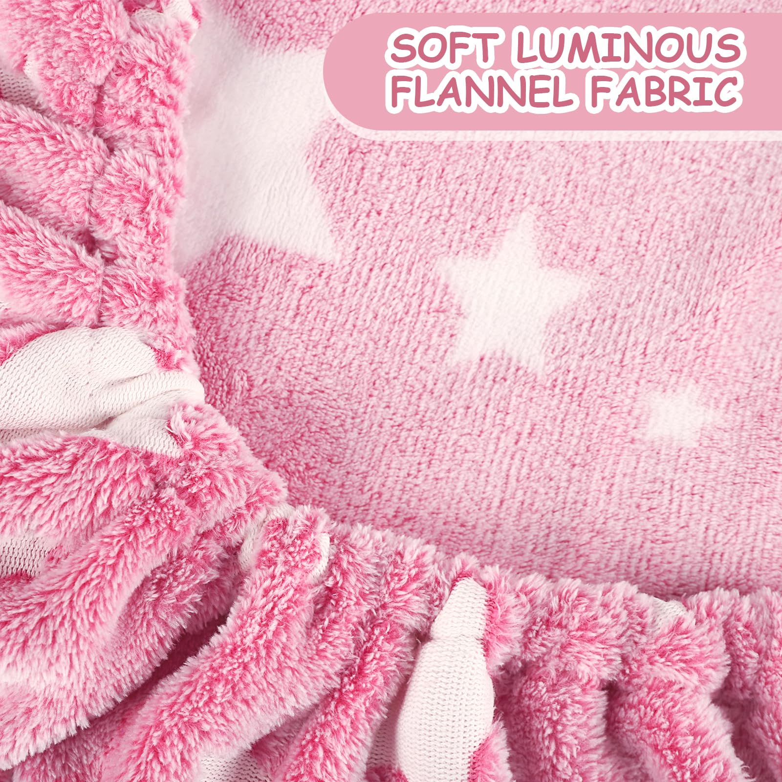 Jundetye infant cover closeup showing soft flannel for comfortable rides.