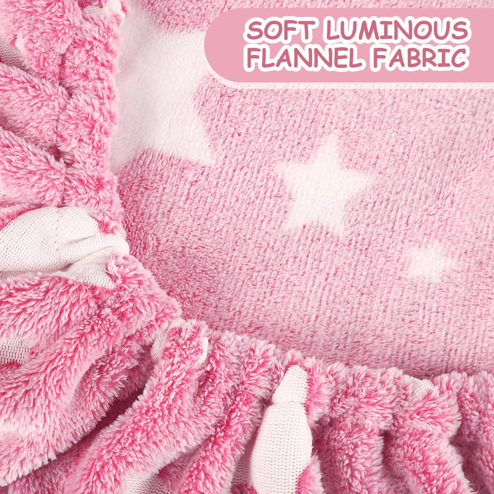 Jundetye infant cover closeup showing soft flannel for comfortable rides.