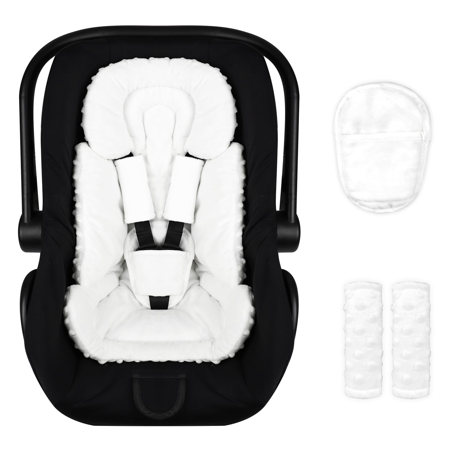 Jundetye infant car seat insert for newborn comfort and support