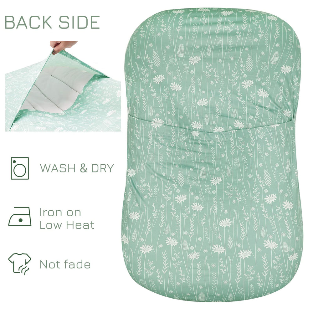 Jundetye newborn lounger cover 31x19 inches ensures secure fit on most loungers.