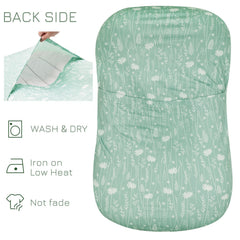 Jundetye newborn lounger cover 31x19 inches ensures secure fit on most loungers.