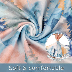 Jundetye nursing pillow cover snug fit keeps pillow clean and secure.