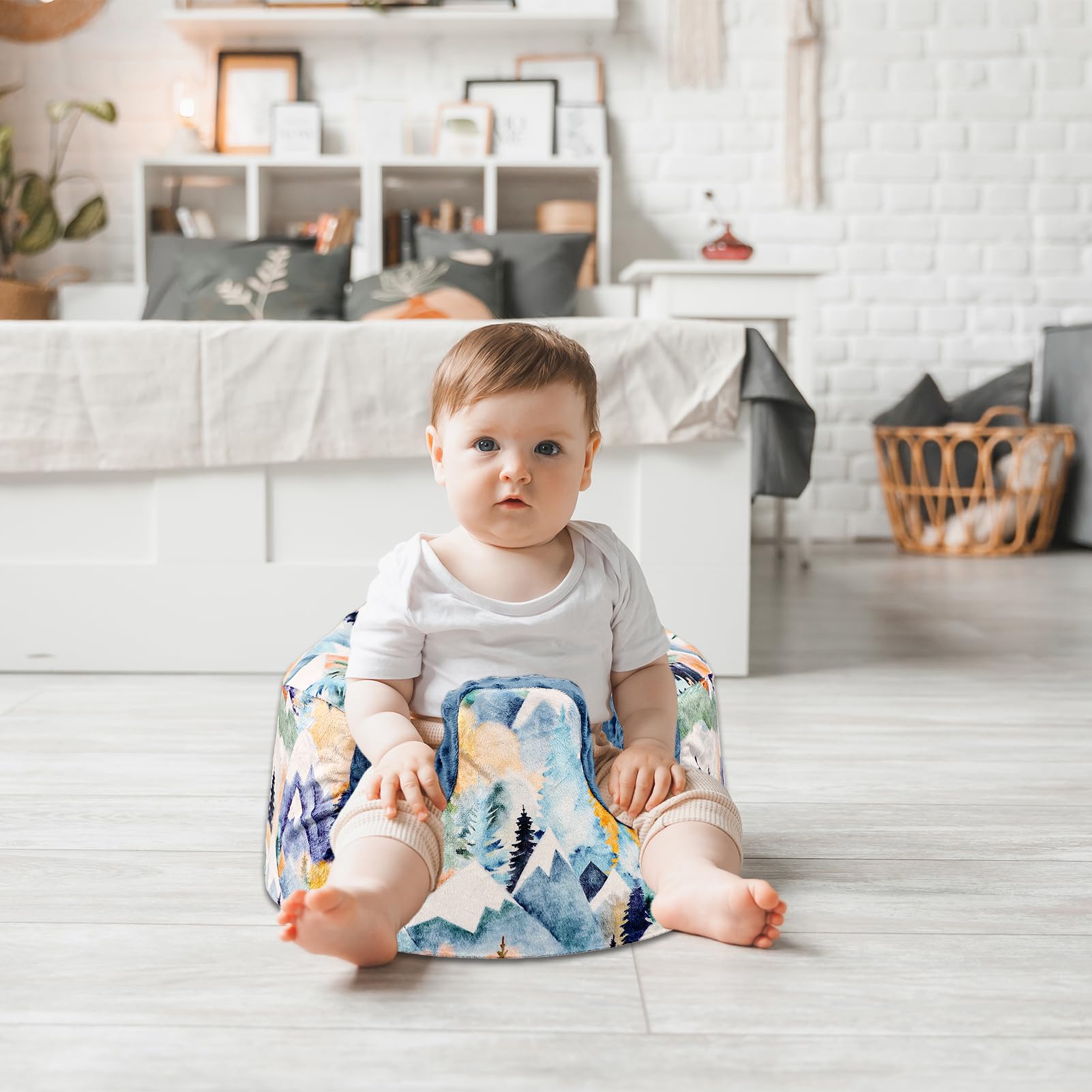 Jundetye Teal Seat Cover with Handle supports quick transport.