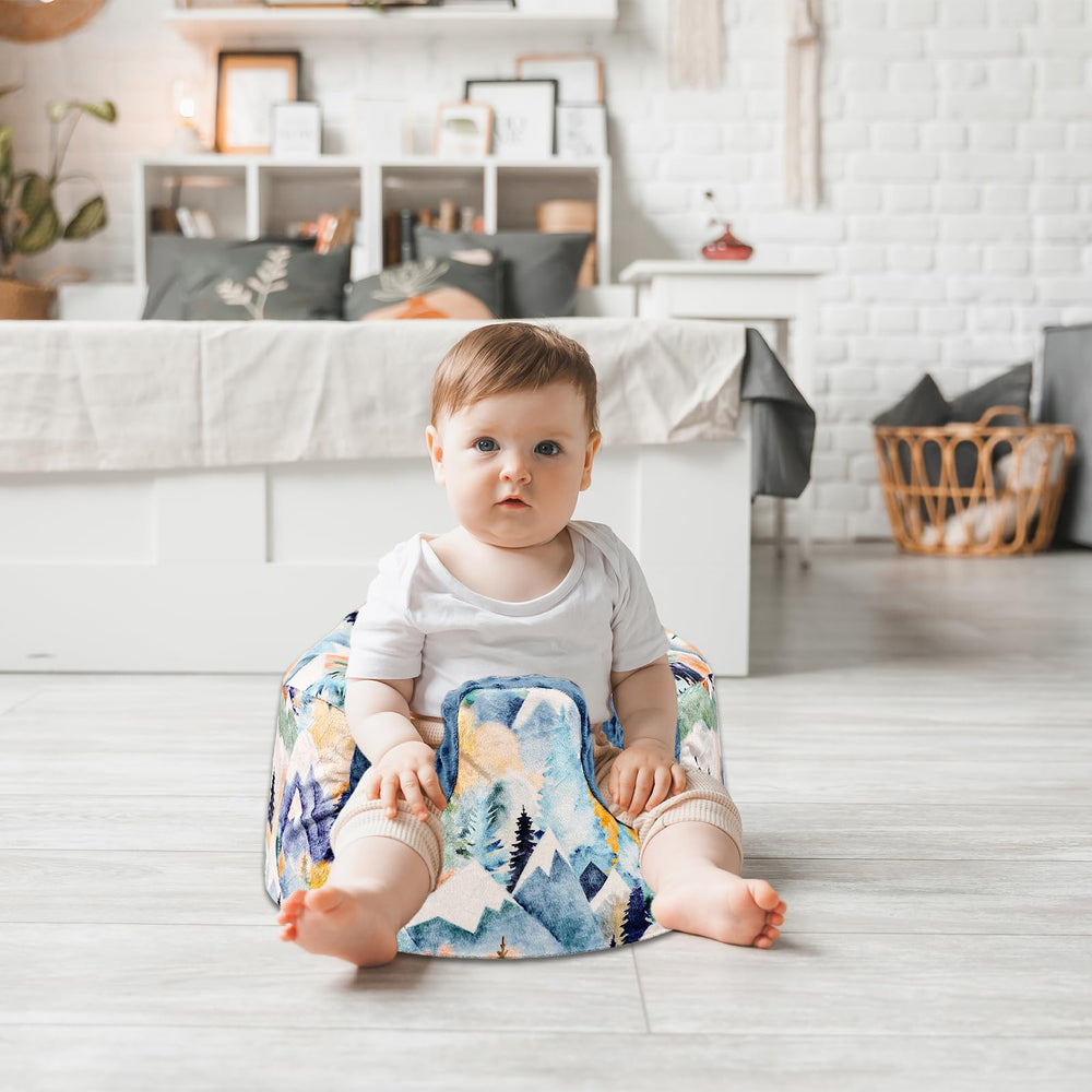 Jundetye Teal Seat Cover with Handle supports quick transport.