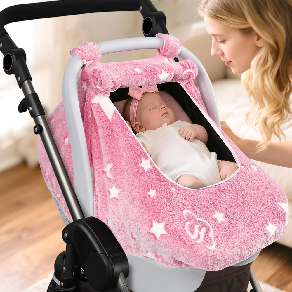 Jundetye universal fit with elastic strap for secure attachment on most seats.